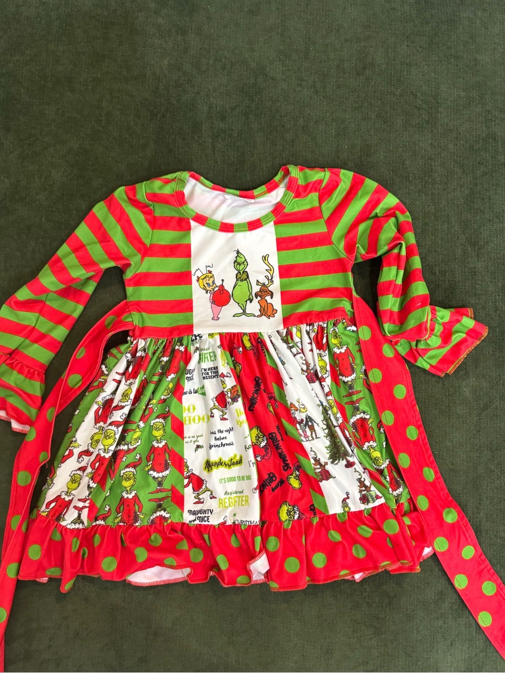 Christmas themed dress